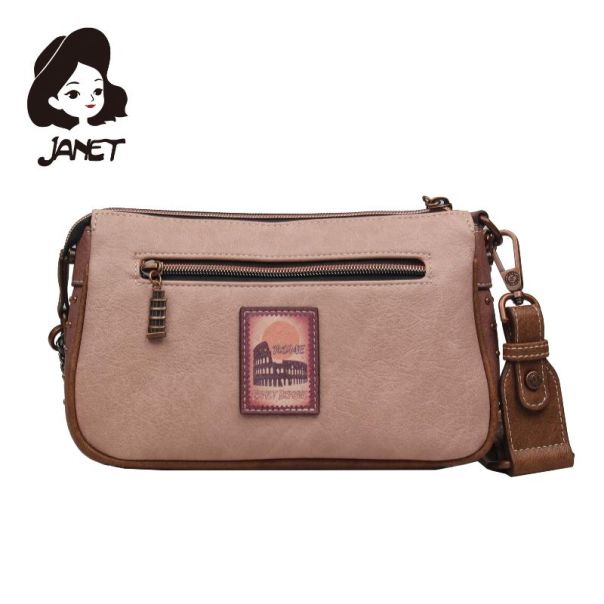 JANET TOUR OF ROME Tašna damska  J-046 2025 25x8x15 - J-046 NS34259