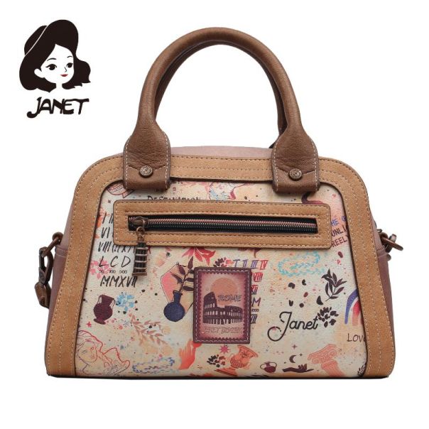 JANET TOUR OF ROME Tašna damska  J-047 2025 28.5x14x18 - J-047 NS34245