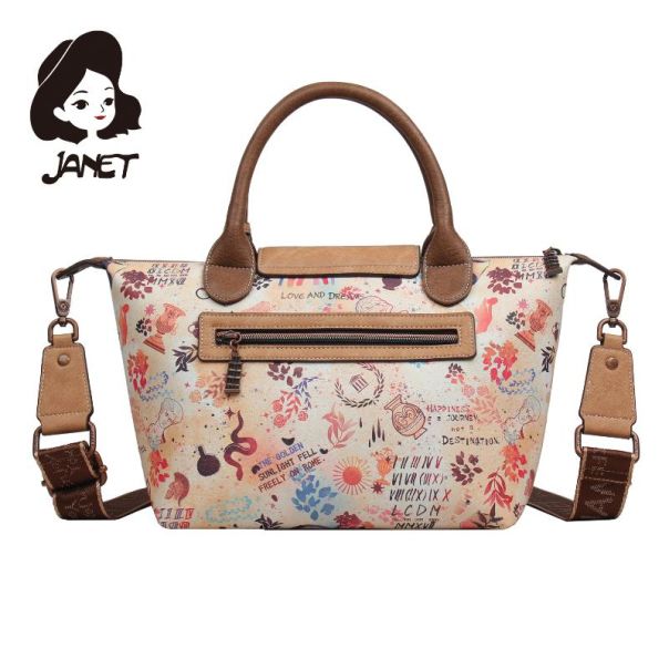 JANET TOUR OF ROME Tašna damska  J-054B 2025 36.5x15x18.5 - J-054B NS34246