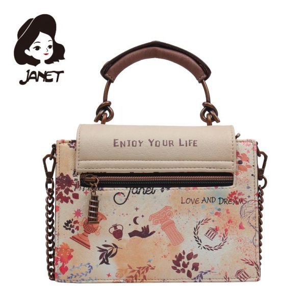 JANET TOUR OF ROME Tašna damska J-062A 2025 19x8x16 - J-062A NS34262