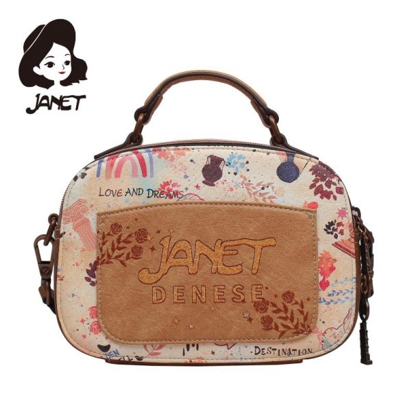 JANET TOUR OF ROME Tašna damska  J-085B 2025 22x8x16 - J-085B NS34249