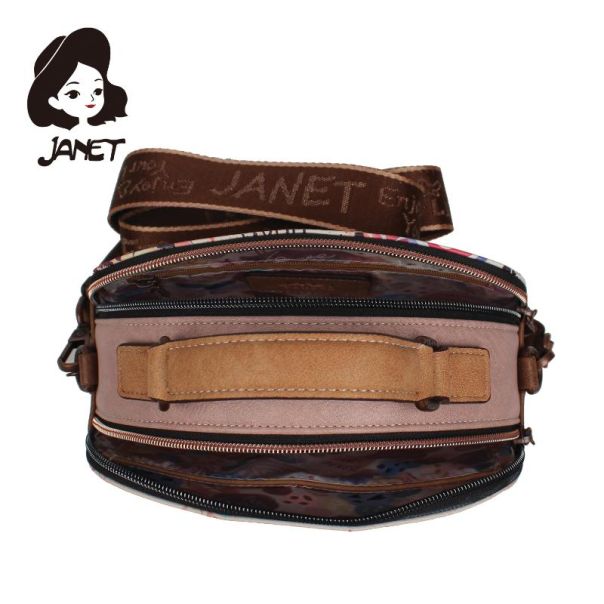 JANET TOUR OF ROME Tašna damska  J-085B 2025 22x8x16 - J-085B NS34249