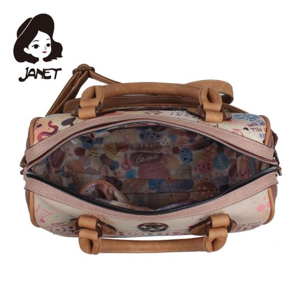 JANET TOUR OF ROME Tašna damska J-087B 2025 28.5x16x19 - J-087B NS34250