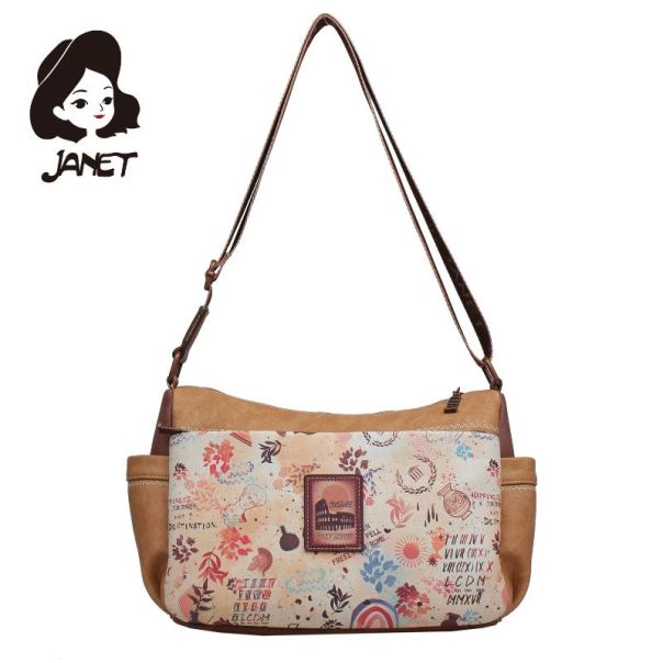 JANET TOUR OF ROME Tašna damska J-112 2025 32x12x22.5 - J-112 NS34268