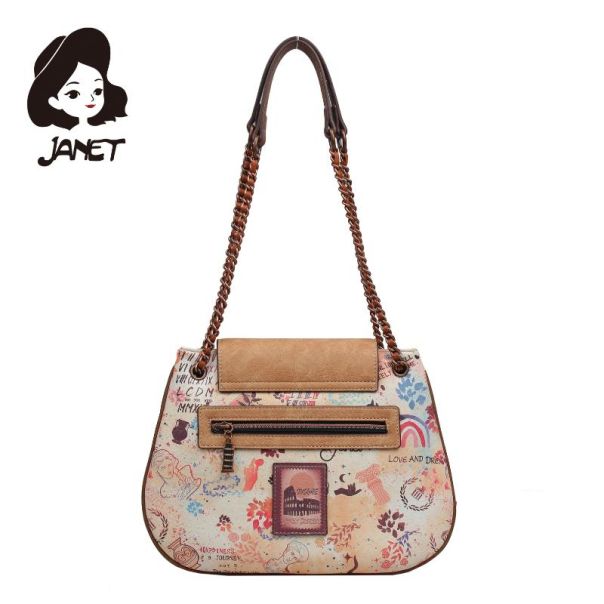 JANET TOUR OF ROME Tašna damska J-115 2025 24x7x16 - J-115 NS34270