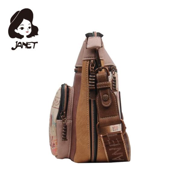 JANET TOUR OF ROME Tašna damska J-117 2025 24x10x21 - J-117 NS34272