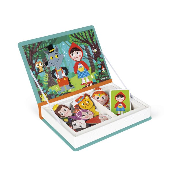 JANOD Edukativni set Magnetna knjiga - Bajke - J02588