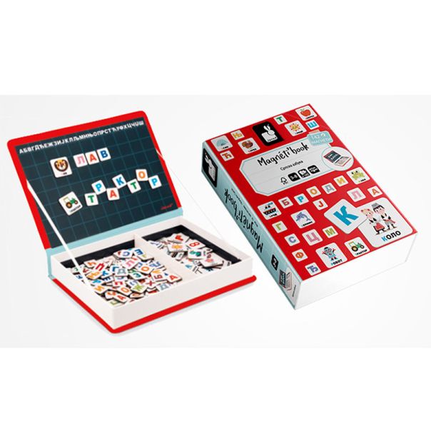 JANOD Edukativni set Magnetna knjiga - Srpska azbuka - J02595