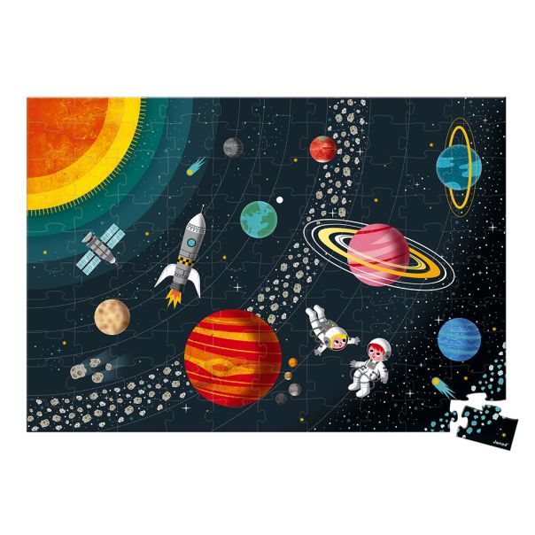 JANOD Puzzle  Solarni sistem - 100 delova - J02678
