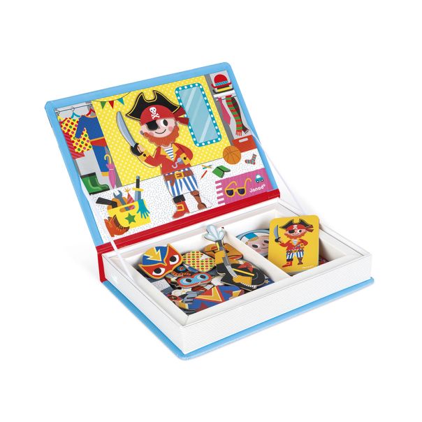 JANOD Kutija sa magnetima Magnetibook Obuci dečaka - J02719