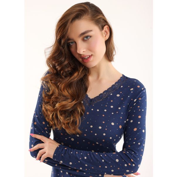 JASMIL Ženska spavaćica J24K-42X102-d2729 - J24K-42X102-D2729