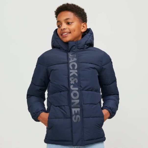 JACK & JONES JUNIOR Jakna za dečake JCOSPEED NVY - 12246122