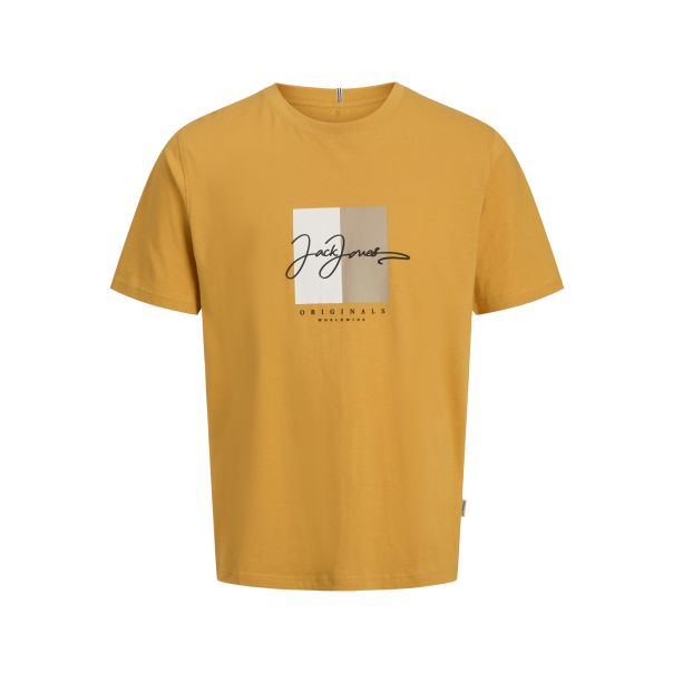 JACK & JONES MINI Majica kratak rukav za dečake OTEE SS, žuta - 12278409O
