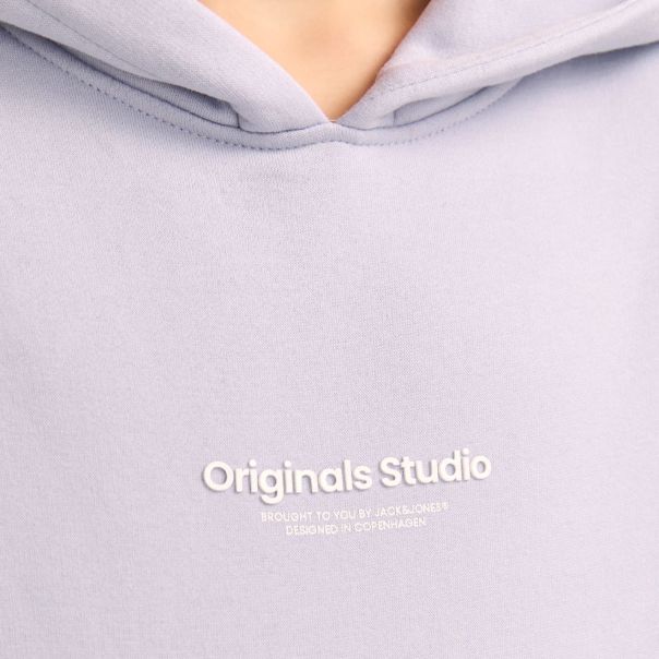 Duks sa kapuljačom za dečake Studio, ljubičasti - 12242469