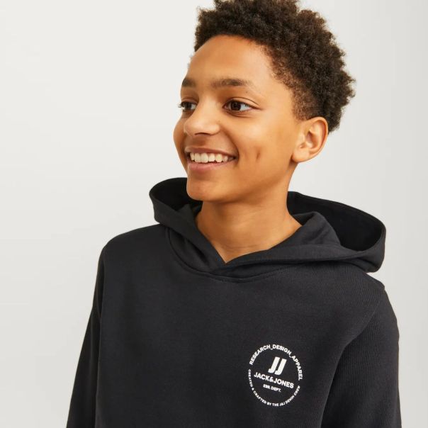 Duks za dečake JJESWIFT, crni - 12258968X