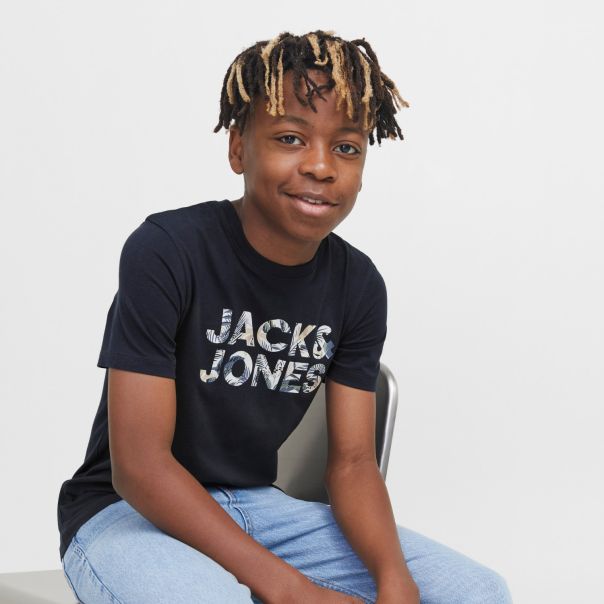 JACK & JONES MINI Majica kratak rukav za dečake JJEBRYAN, teget - 12268864