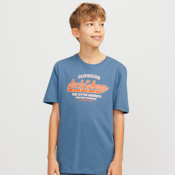JACK & JONES JUNIOR Majica kratak rukav za dečake JJELOGO - 12258876