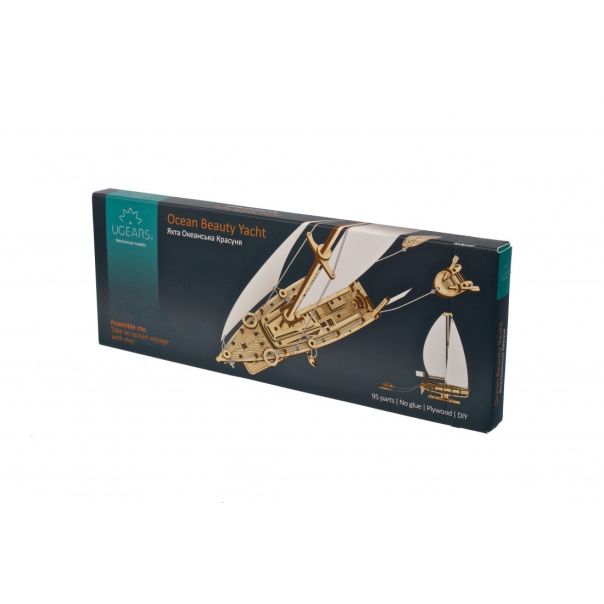 3d drvena puzzla - OCEAN BEAUTY JAHTA - 229-1-1