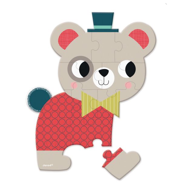 JANOD Mini puzzle Meda - 12 delova - J02852-1