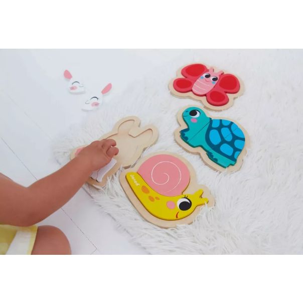 JANOD Drvene slagalica Bašta - J07116