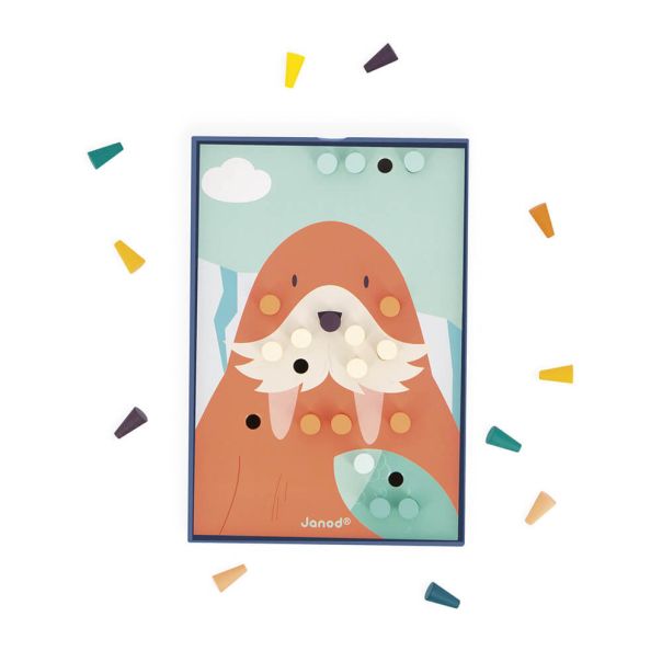 JANOD Igračka drveni mozaik - J08278