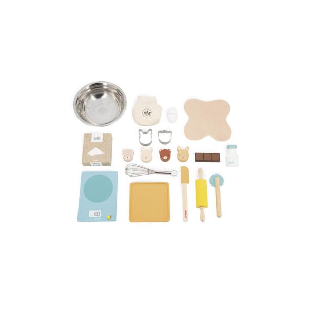 JANOD Dečiji drveni set za poslastičare - J06618