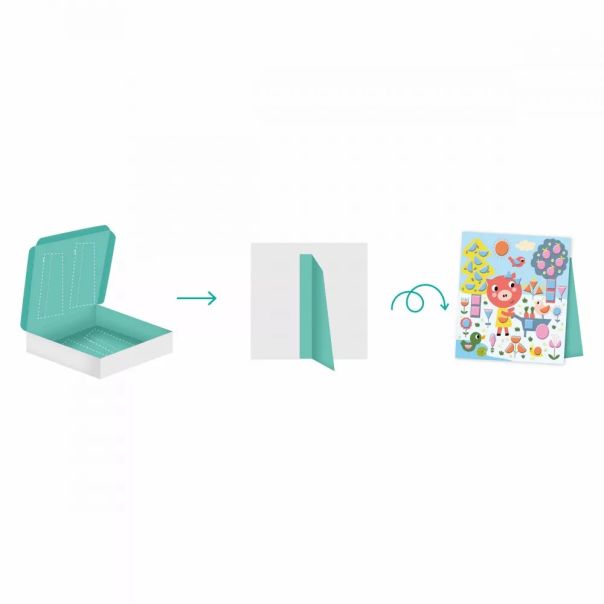 JANOD Kreativni set Geometrijski stikeri - J07740