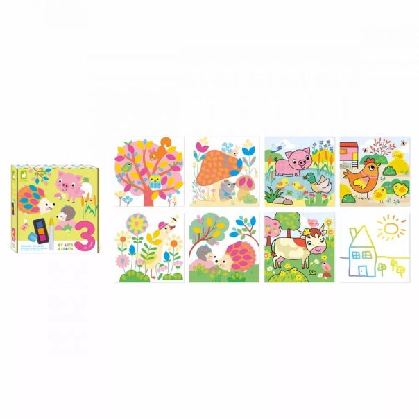 JANOD Kreativni set sa više aktivnosti Životinje - J07746