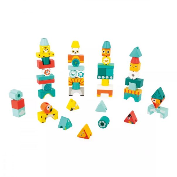 JANOD Drvena slagalica Tropik Totem - J08279