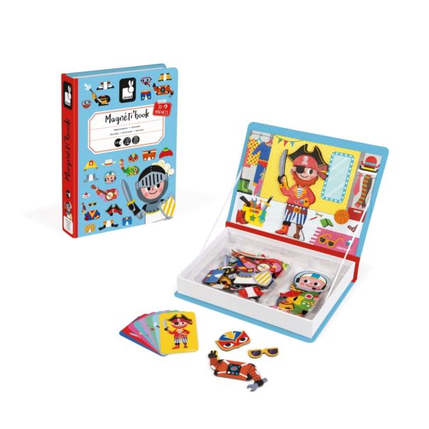 JANOD Kutija sa magnetima Magnetibook Obuci dečaka - J02719