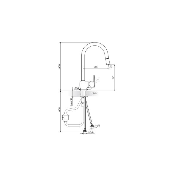 ROSAN CUBO BATERIJA SUDOPERE STH. 2C JC38601 - 8606007528145