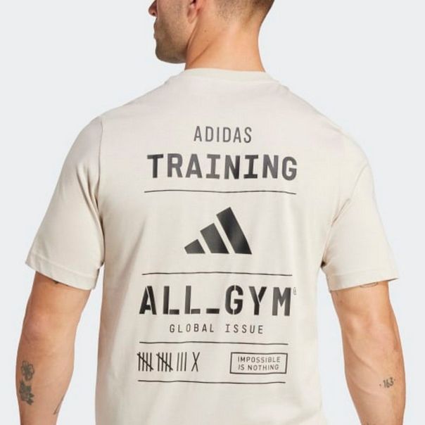ADIDAS Majica kratak rukav all gym graphic tee M - JD1834