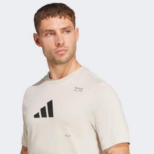 ADIDAS Majica kratak rukav all gym graphic tee M - JD1834