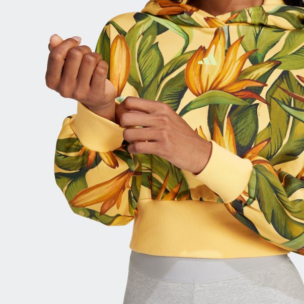 ADIDAS Duks sa kapuljačom adidas x farm hoodie W - JD6282