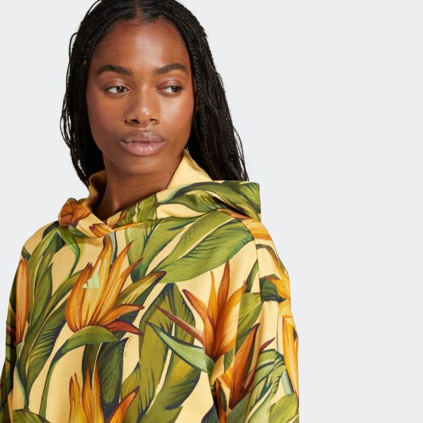 ADIDAS Duks sa kapuljačom adidas x farm hoodie W - JD6282