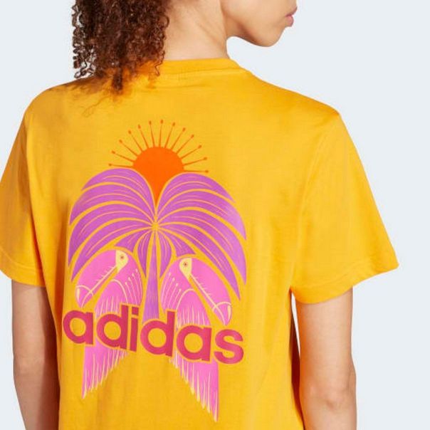 ADIDAS Majica kratak rukav farm gfx tee W - JD6293