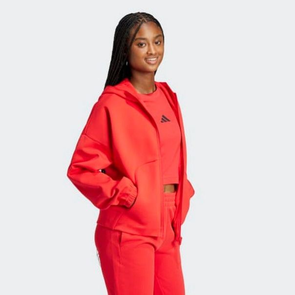 ADIDAS Duks sa kapuljačom fz hd fi sl W - JE3993