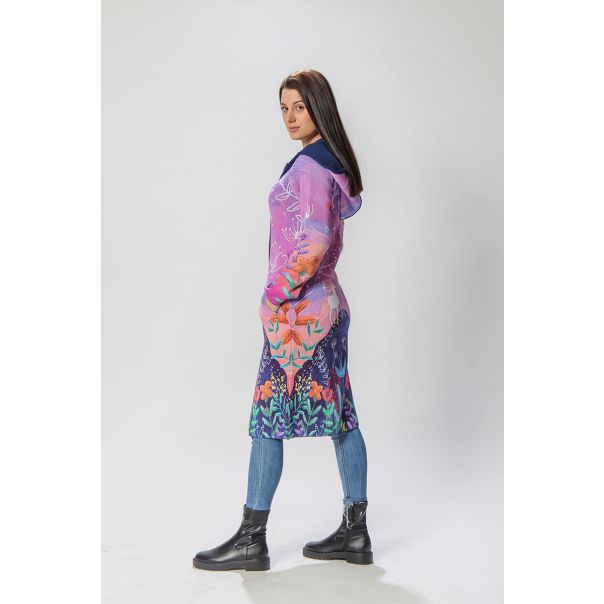 BAIKA Štrikani kaput za žene - Jednorog - KOUNI