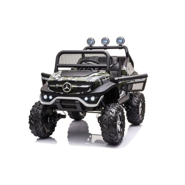 BBO Auto na akumulator (12v)  JL-199 Mercedes-Benz Unimog - Army - JL-199ARMY