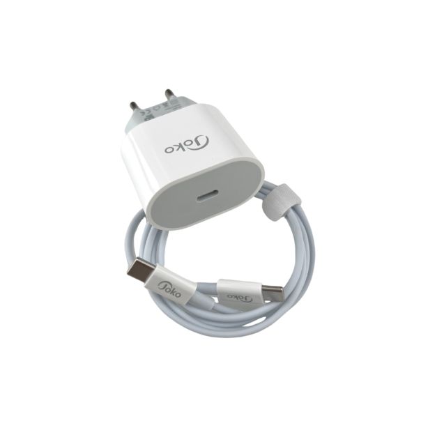 JOKO Punjač USB Type C, 20W+ Type C kabal, JK78, 1m - 1330041