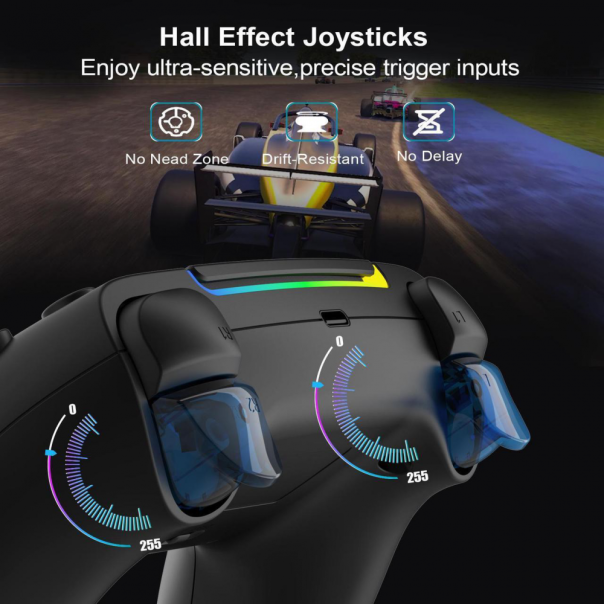 Joypad Elite WIFI za PS5 crni RGB - 221124