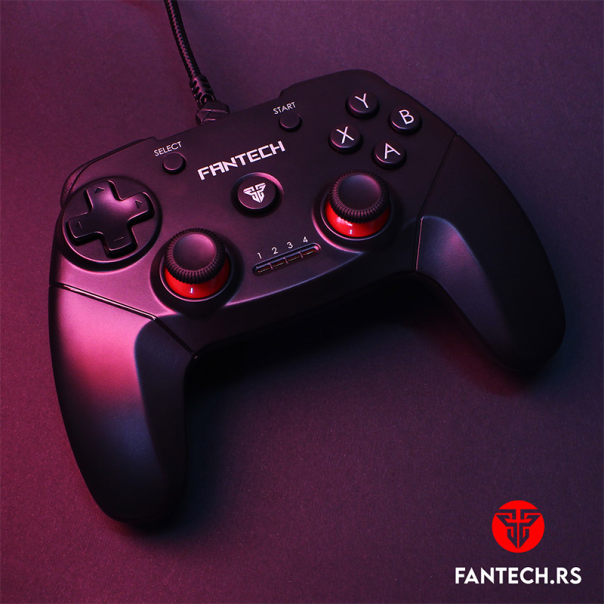 Joypad Fantech GP12 Revolver crni - G92138