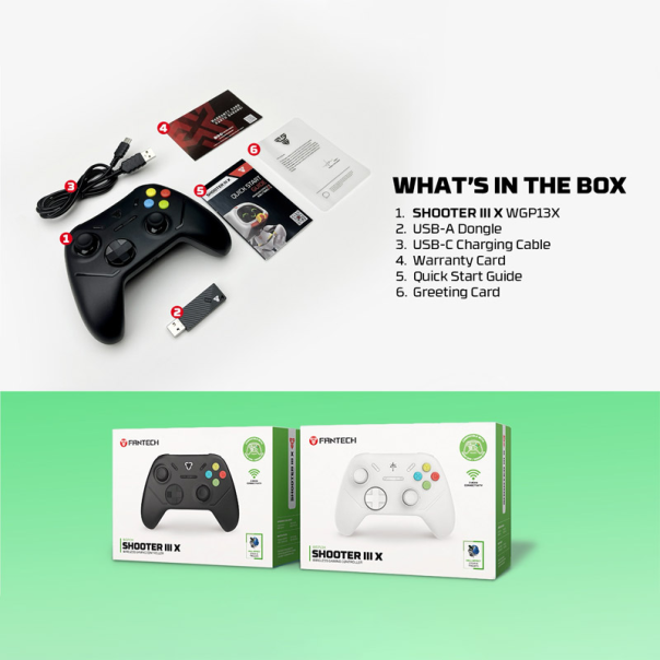 Joypad Fantech WGP13X Shooter III crni - G223720