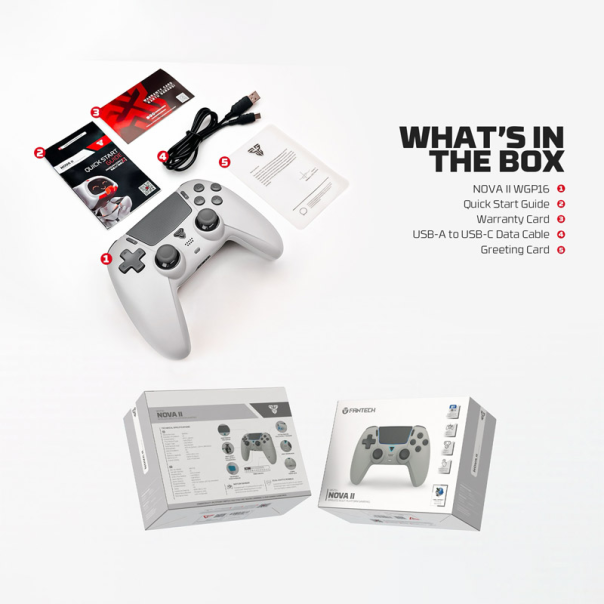 Joypad Fantech WGP16 Nova II sivi - G223723