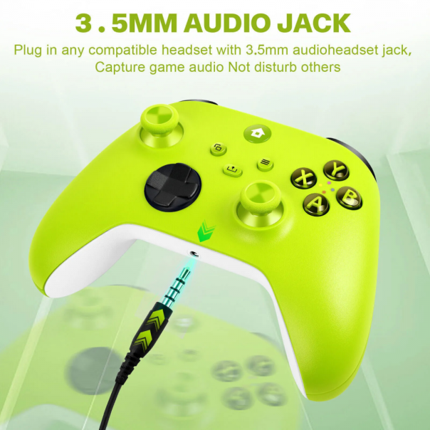 Joypad WIFI kontroler za XBOX One, XBOX X series, PC Windows, PS 3 beli - 213999