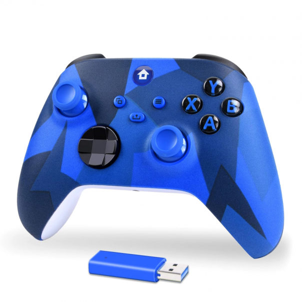 Joypad WIFI kontroler za XBOX One, XBOX X series, PC Windows, PS 3 mermerno plava - 214000-1