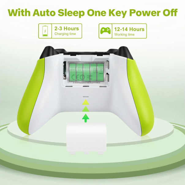 Joypad WIFI kontroler za XBOX One, XBOX X series, PC Windows, PS 3 mermerno plava - 214000-1