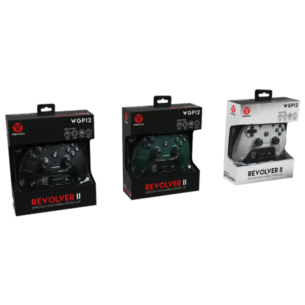 Joypad wireless Fantech WGP12 Revolver II zeleni - G214014