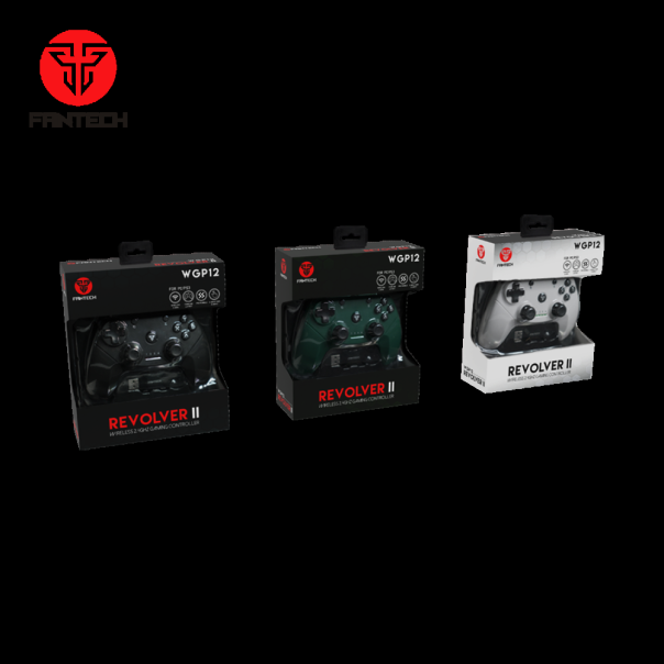 Joypad wireless Fantech WGP12 Revolver II zeleni - 214014-1