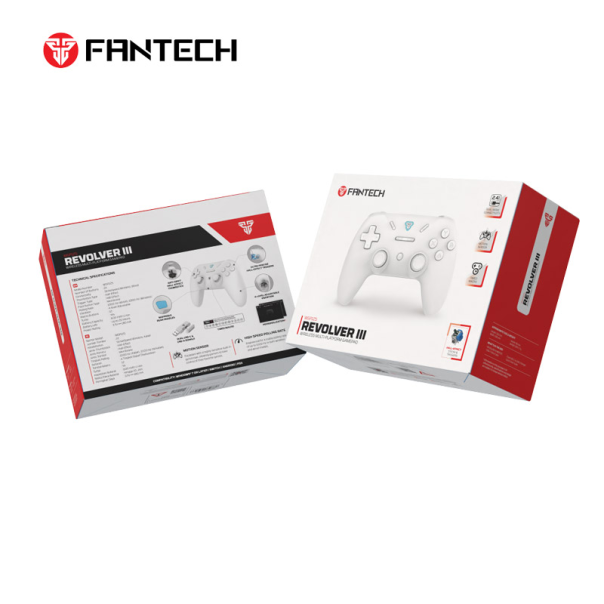 Joypad wireless Fantech WGP12S Revolver III beli - G223248